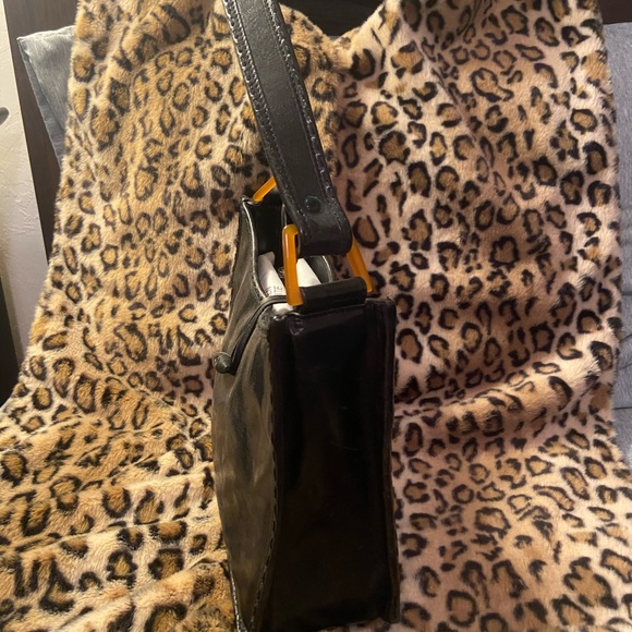 COLE HAAN BLACK LEATHER BAG - Picture 3 of 3